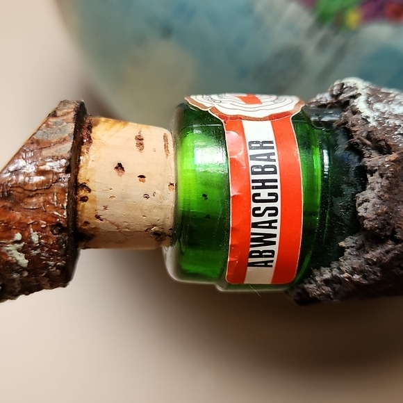 Vintage Rindenschmid hand made tree bark bottle - Picture 7 of 12